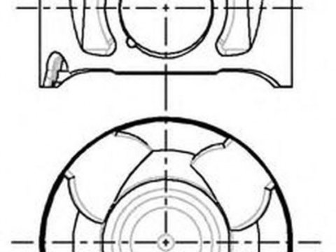 Piston MITSUBISHI L 200 KB T KA T NRAL 8787340002