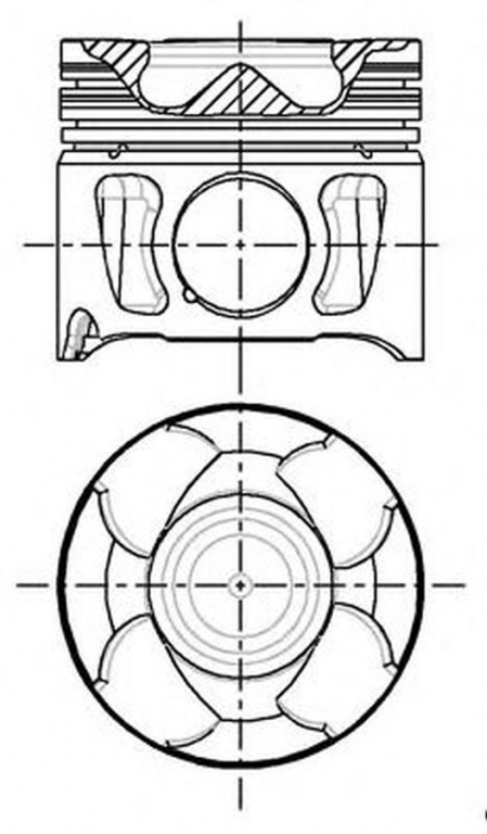 Piston MITSUBISHI L 200 KB T KA T NURAL 8787340012