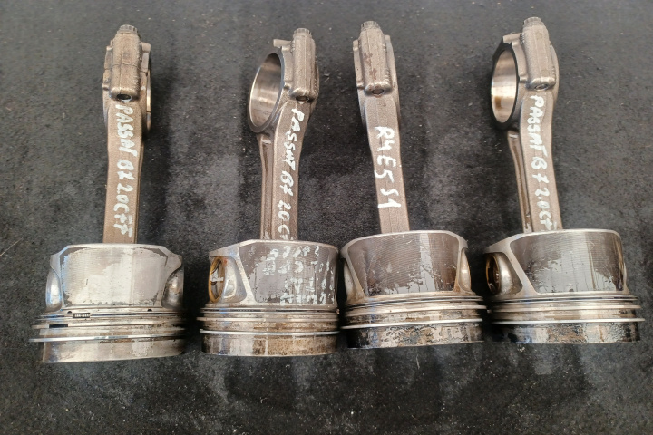 Piston motor 2.0 CFF Audi Q3 8U [2011 - 2014] Crossover 2.0 TDI MT (140 hp)