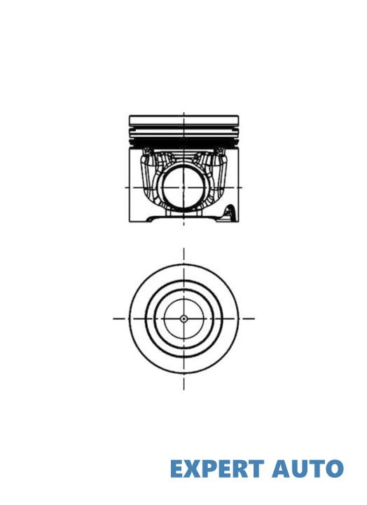 Piston motor Iveco DAILY V platou / sasiu 2011-2014 #2 007PI00159000