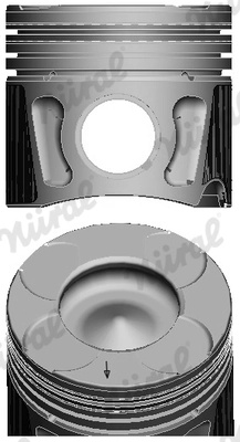 Piston Nüral FIAT 500 C (312_) 2009-2014 - 87-435706-00