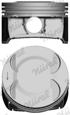 Piston Nüral OPEL ASTRA H TwinTop (A04) 2006-2010 - 87-435300-00