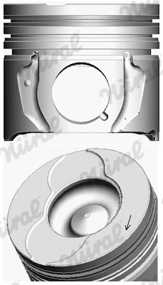 Piston Nüral TOYOTA YARIS Caseta/ Hatchback (_P13_) 2014-2018 - 87-424100-00