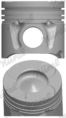 Piston Nüral VAUXHALL MERIVA A (X03) 2005-2010 - 87-137606-00
