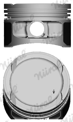 Piston Nüral VW POLO III CLASSIC (6V2) 1999-2001 - 87-116107-00