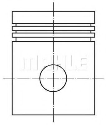 Piston OPEL ASTRA G Cupe (F07) (2000 - 2005) MAHLE