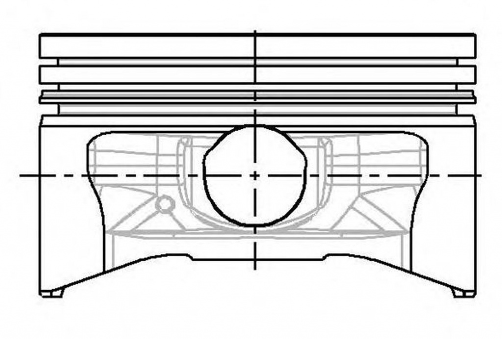 Piston OPEL ASTRA G cupe F07 NRAL 8742780000