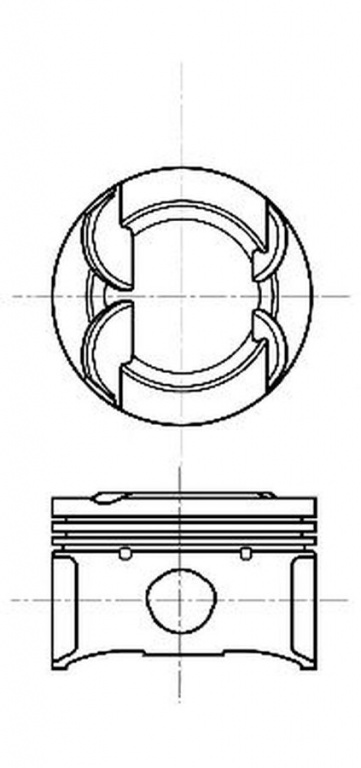 Piston OPEL ASTRA H L48 NÜRAL 8743530000