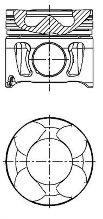 Piston OPEL CASCADA W13 NURAL 8743650600