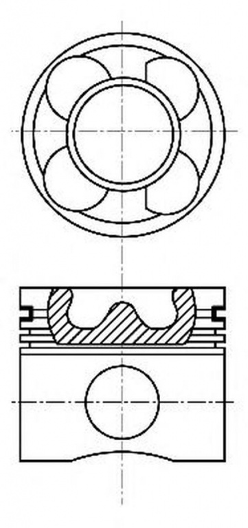 Piston PEUGEOT 207 CC WD NRAL 8742400000 PieseDeTop