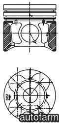 Piston PEUGEOT 207 (WA_, WC_) KOLBENSCHMIDT 40179600