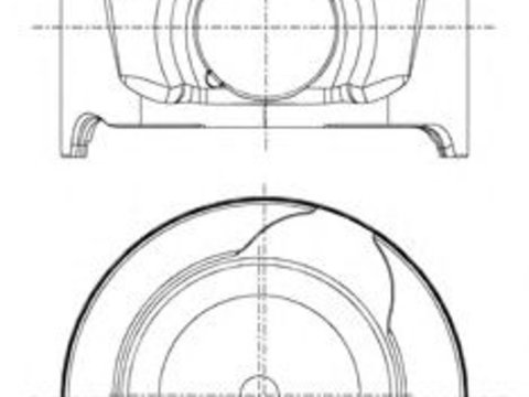 Piston RENAULT GRAND SCÉNIC III (JZ0/1_) (2009 - 2016) NÜRAL 87-123400-40