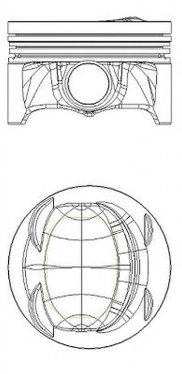 Piston SEAT ALTEA XL 5P5 5P8 NRAL 8742990700