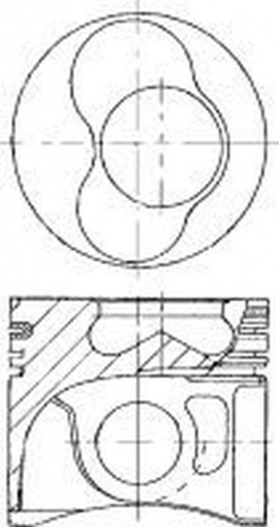 Piston SEAT ALTEA XL 5P5 5P8 NURAL 8713950010