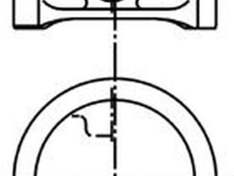 Piston SMART CABRIO 450 KOLBENSCHMIDT 99927620