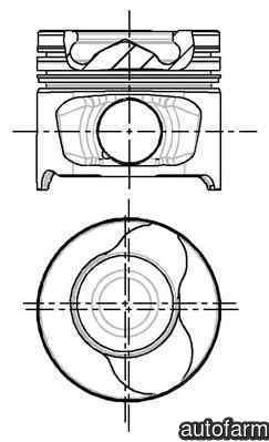 Piston SUZUKI JIMNY FJ NÜRAL 87-123400-10