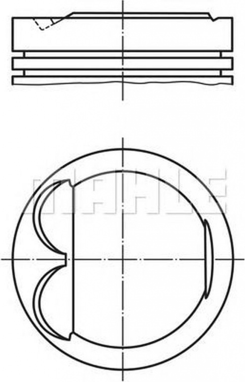 Piston TOYOTA CELICA ZZT23 MAHLE ORIGINAL 6077700