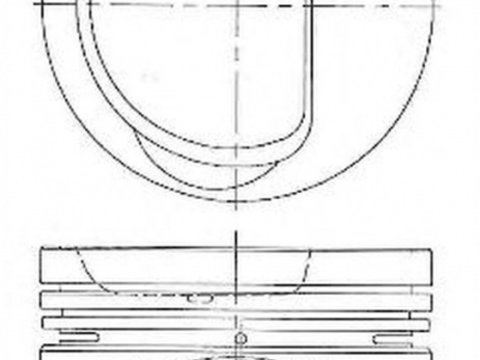 Piston TOYOTA COROLLA Compact E10 NRAL 8737440700 PieseDeTop