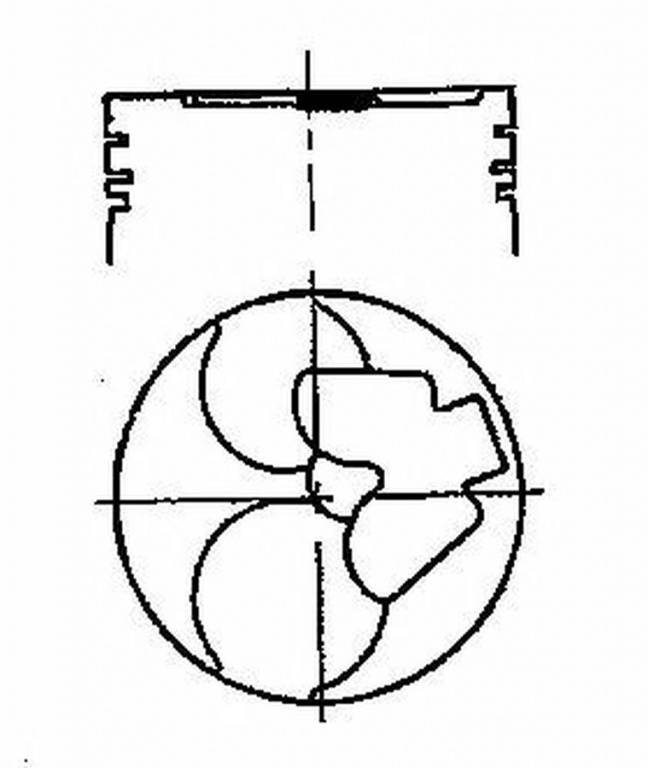 Piston TOYOTA LAND CRUISER 90 J9 NRAL 8752960710