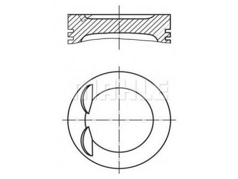 Piston Volkswagen VW JETTA IV (162, 163) 2010-2016 #2 028PI00119000