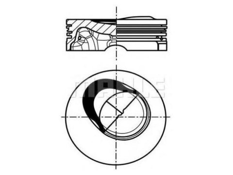 Piston Volkswagen VW POLO (6R, 6C) 2009-2016 #2 028PI00130000