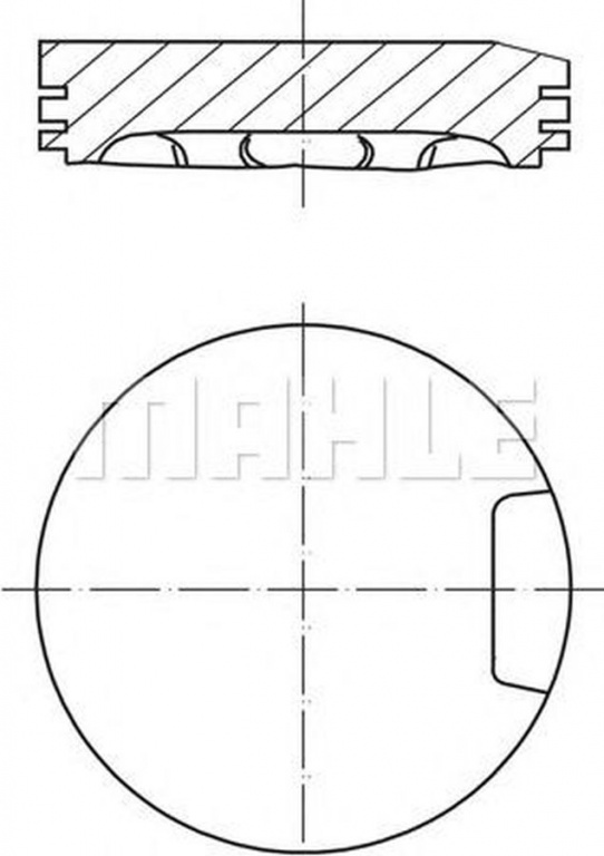 Piston VW GOLF IV Variant 1J5 MAHLE ORIG