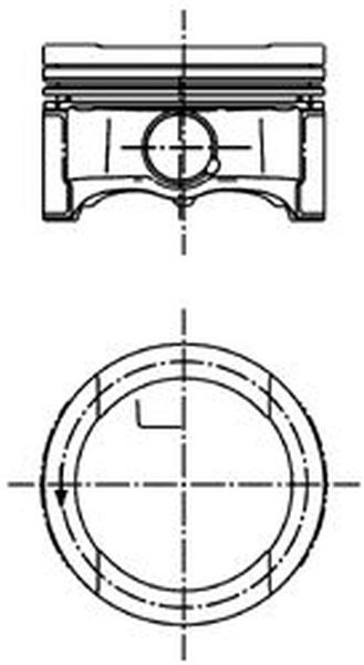 Piston VW GOLF VI Variant AJ5 KOLBENSCHMIDT 99792600