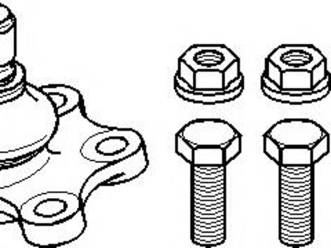 Pivot Citroen C2 (JM_), PEUGEOT 1007 (KM_), Citroen C3 II - TOPRAN 722 221