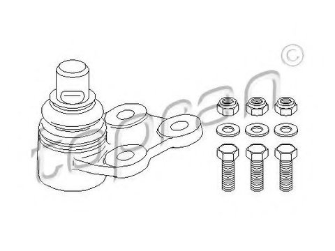 Pivot MERCEDES VITO bus (638) (1996 - 2003) MTR 12162585