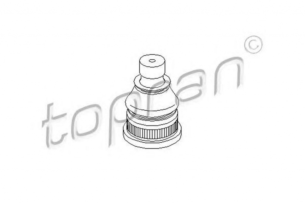 Pivot OPEL MOVANO platou sasiu U9 E9 TOPRAN 207168