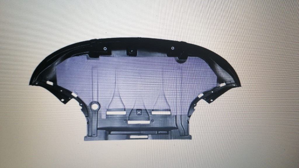 Placă de protecție motor AUDI A6 C6 4F0 2004-11 + TOBĂ DE EȘAPĂ