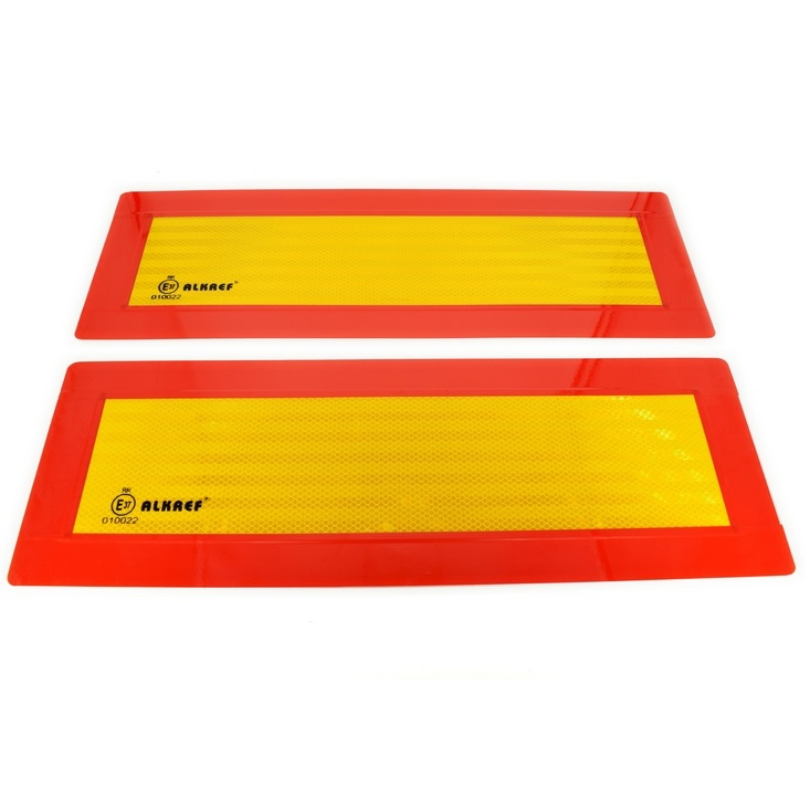 Placi Reflectorizante Pentru Camioane Tip B (Mari) Cu Material Reflectorizant Premium AVX-T1039101