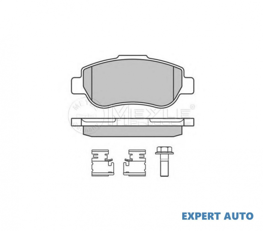 Placute de frana Fiat 500 C (312) 2009-2016 #2 0252407217W