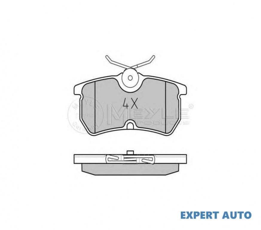 Placute de frana Ford FOCUS limuzina (DFW) 1999-20