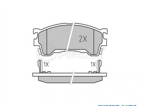 Placute de frana Mazda PREMACY (CP) 1999-2005 #2 0252175416