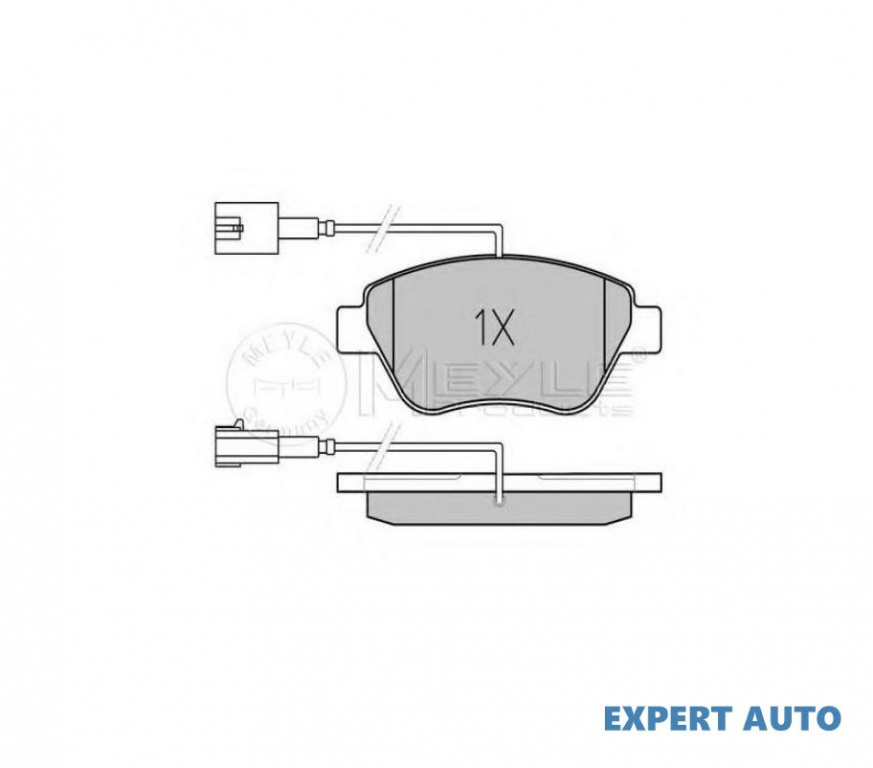 Placute de frana Peugeot BIPPER (AA_) 2008-2016 #2 0252370517