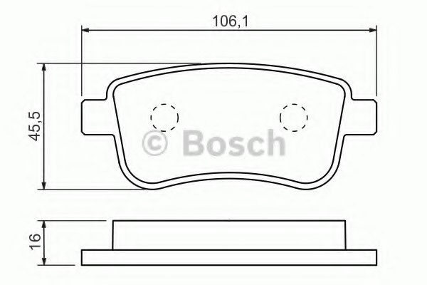 Placute frana 0 986 494 452 BOSCH pentru Renault Megane Renault Grand Renault ScEnic Renault Fluence