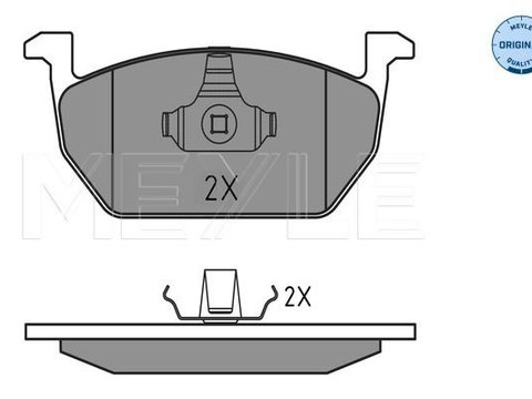 Placute frana 025 220 3517 MEYLE pentru Skoda Octavia Vw Golf Audi A3