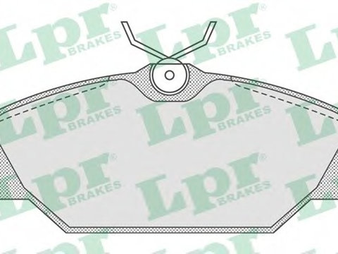 Placute frana 05P816 LPR pentru Renault Laguna Renault Megane Renault Safrane Renault ScEnic