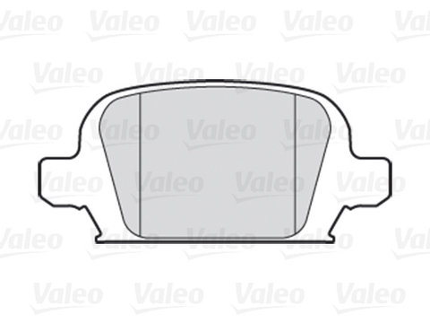 Placute frana 301457 VALEO pentru Opel Corsa Opel Vita Opel Tigra