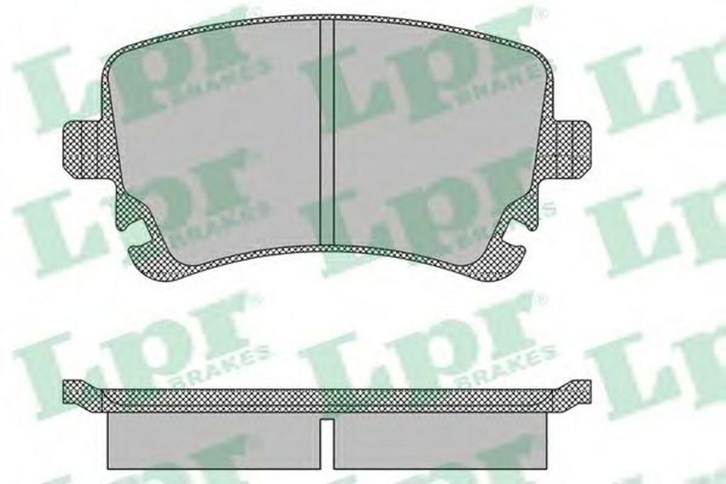 Placute frana AUDI A4 Avant 8ED B7 LPR 05P1398
