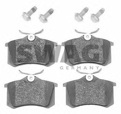 Placute frana AUDI A4 Avant 8ED B7 SWAG 99 99 0009