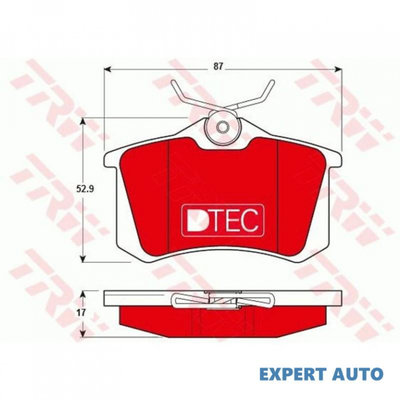 Placute frana Audi AUDI TT Roadster (8N9) 1999-200