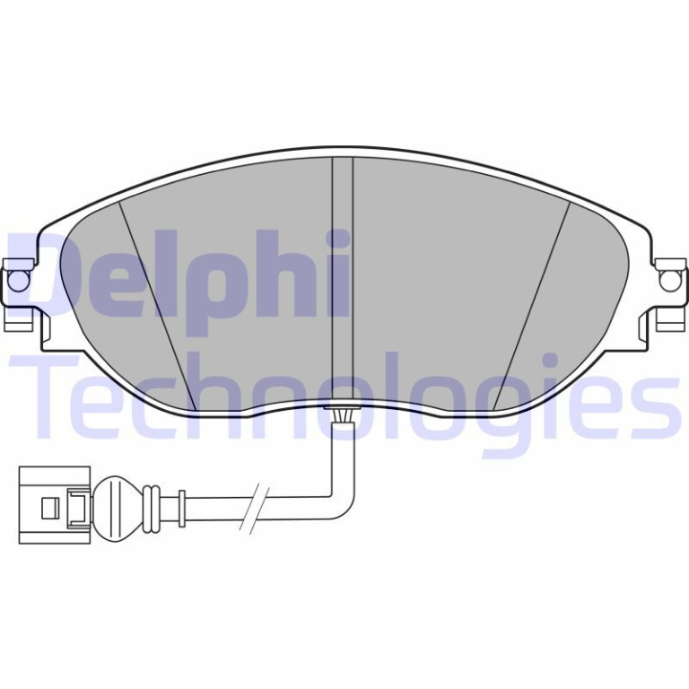 Placute frana # Audi Q3 2018 2019 2020 2021 2022 2023 2024 2025 # LP3389 # DELPHI