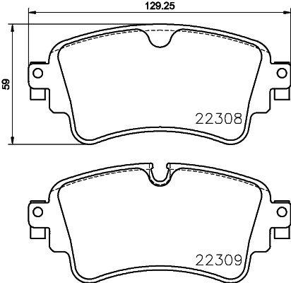 Placute frana # Audi Q7 2015 2016 2017 2018 2019 2020 2021 2022 2023 2024 2025 # P 85 154 # BREMBO