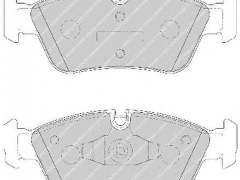Placute frana BMW 3 E90 FERODO FDB1751