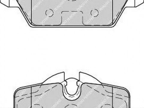 Placute frana BMW 3 E90 FERODO FDB1806