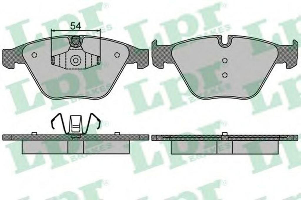 Placute frana BMW 3 E90 LPR 05P1509