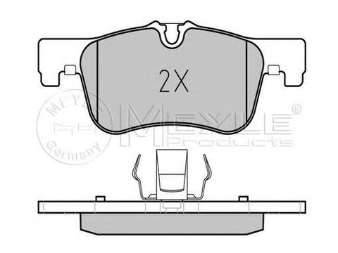 Placute frana BMW 3 Touring F31 MEYLE 0252501418