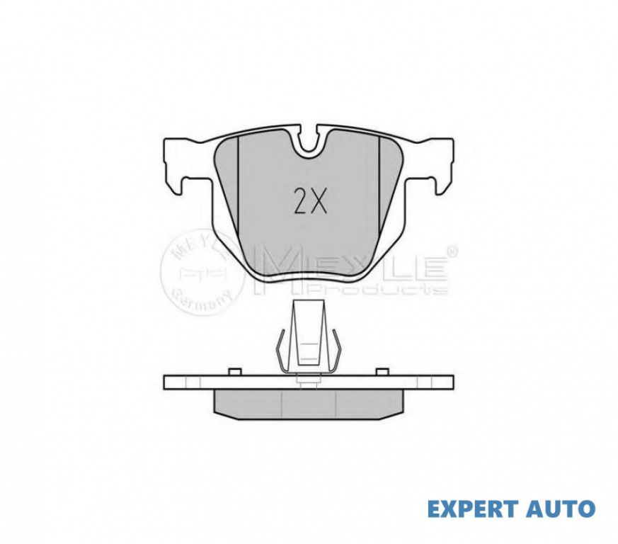 Placute frana BMW 5 Touring (E61) 2004-2016 #2 0252373217PD